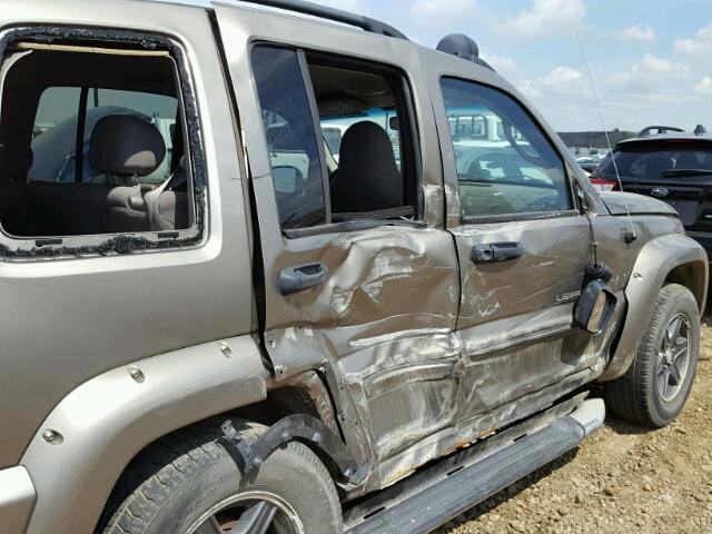 1J4GL38K32W366901 - 2002 JEEP LIBERTY RE BROWN photo 9