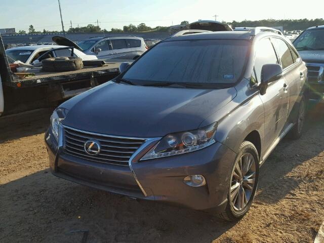 JTJZK1BA9E2013867 - 2014 LEXUS RX 350 GRAY photo 2