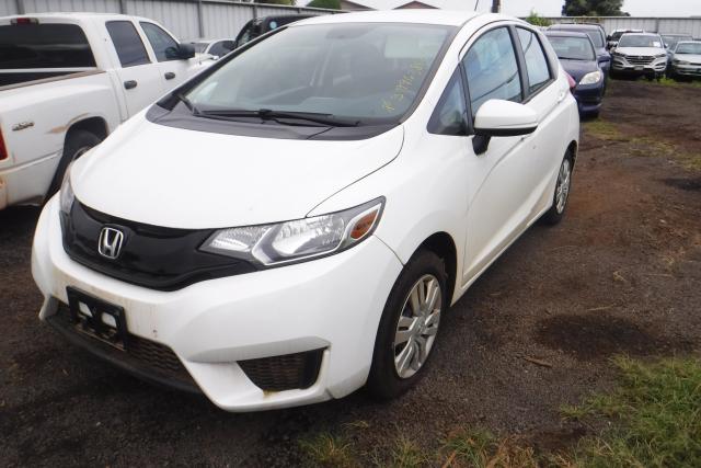 3HGGK5H54HM710650 - 2017 HONDA FIT LX WHITE photo 2