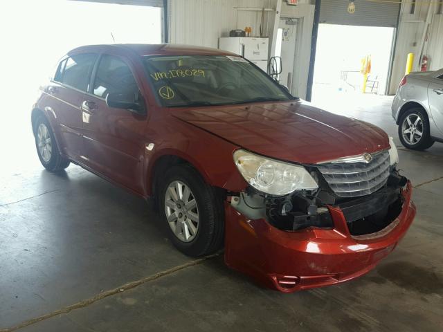 1C3LC46R68N178029 - 2008 CHRYSLER SEBRING LX RED photo 1