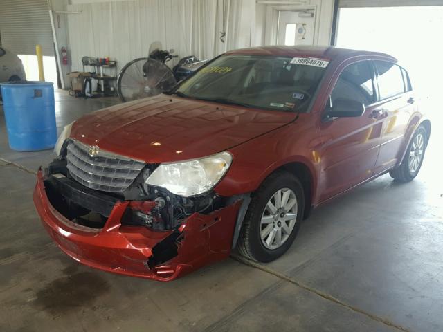 1C3LC46R68N178029 - 2008 CHRYSLER SEBRING LX RED photo 2