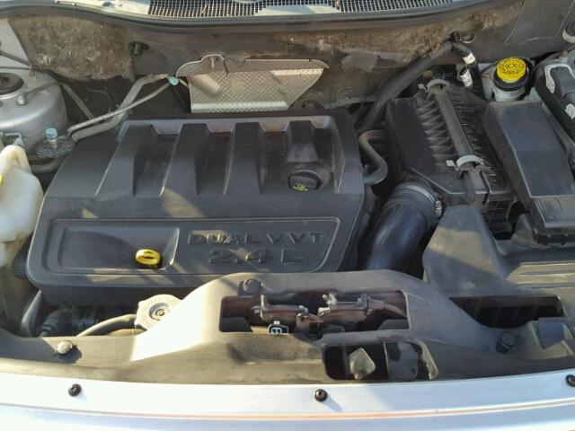 1J4NF2GB6AD634411 - 2010 JEEP PATRIOT SILVER photo 7