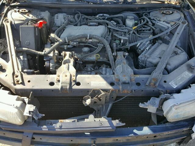 2G4WY55J721247262 - 2002 BUICK CENTURY LI BLUE photo 7