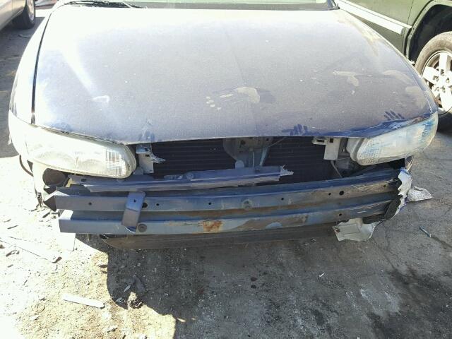 2G4WY55J721247262 - 2002 BUICK CENTURY LI BLUE photo 9