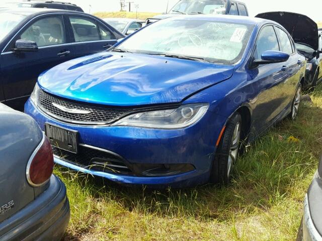 1C3CCCBB9GN128825 - 2016 CHRYSLER 200 S BLUE photo 2