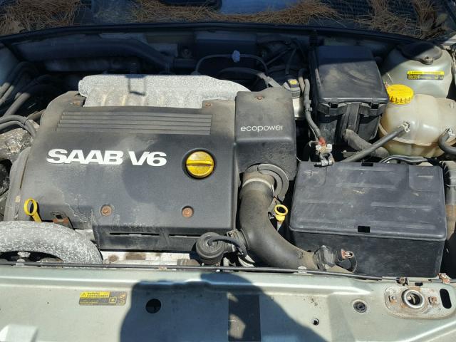 YS3EF48Z013060089 - 2001 SAAB 9-5 SE GREEN photo 7