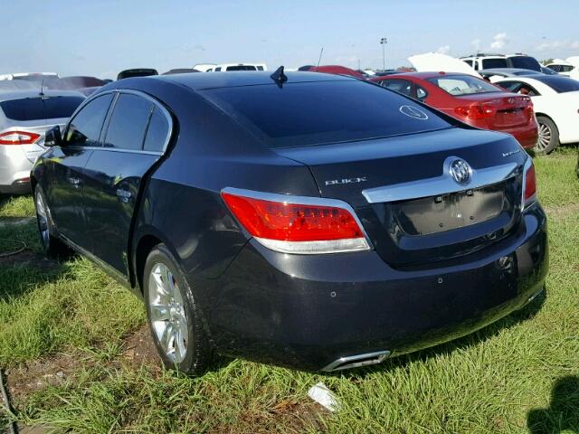 1G4GH5E31CF220557 - 2012 BUICK LACROSSE P BLACK photo 3