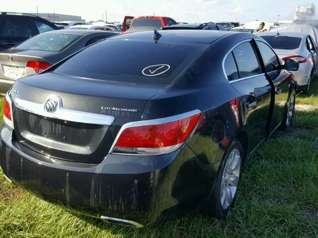 1G4GH5E31CF220557 - 2012 BUICK LACROSSE P BLACK photo 4