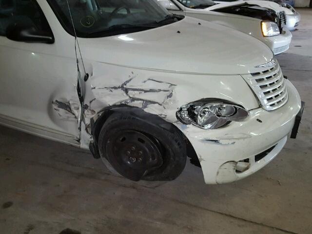 3A8FY48B58T121369 - 2008 CHRYSLER PT CRUISER WHITE photo 9