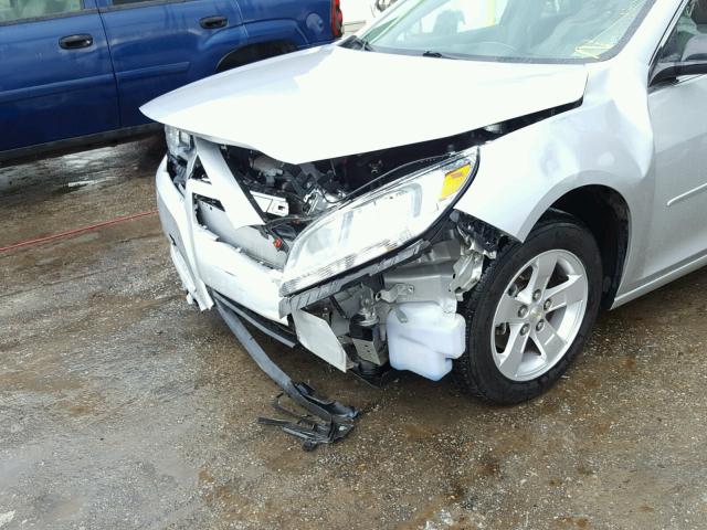 1G11B5SA6DF145251 - 2013 CHEVROLET MALIBU LS ვერცხლისფერი ფოტო 10