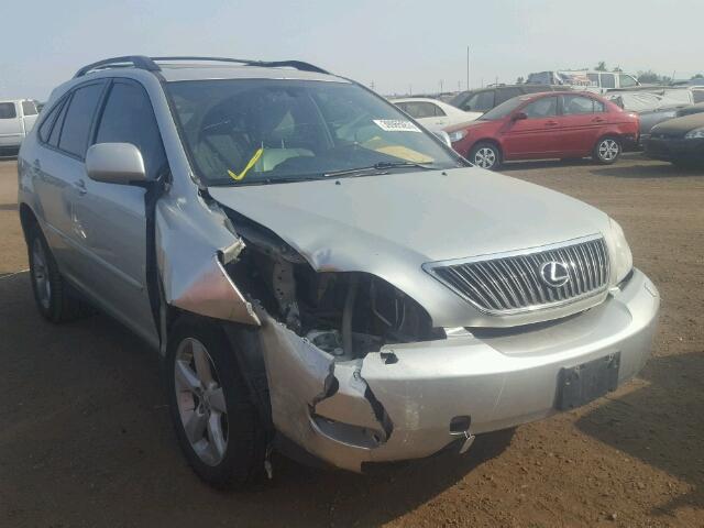 JTJHA31U840046682 - 2004 LEXUS RX 330 SILVER photo 1