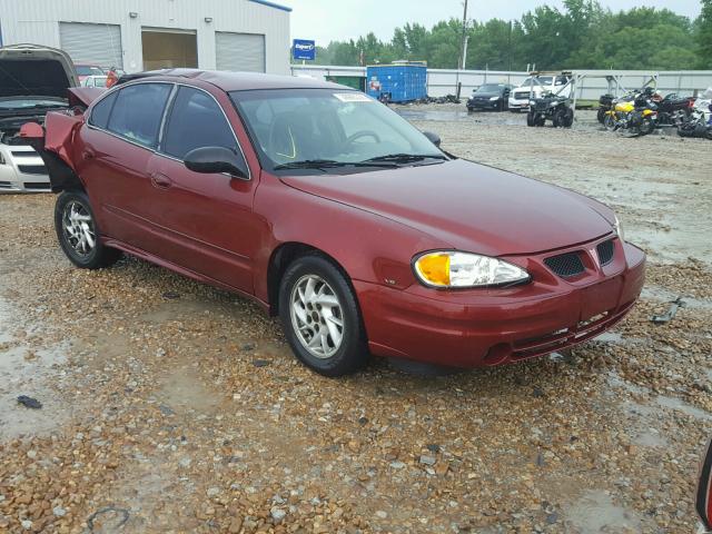 1G2NF52E63M577305 - 2003 PONTIAC GRAND AM S 勃艮第红 照片 1