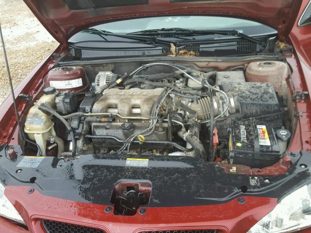 1G2NF52E63M577305 - 2003 PONTIAC GRAND AM S 勃艮第红 照片 7