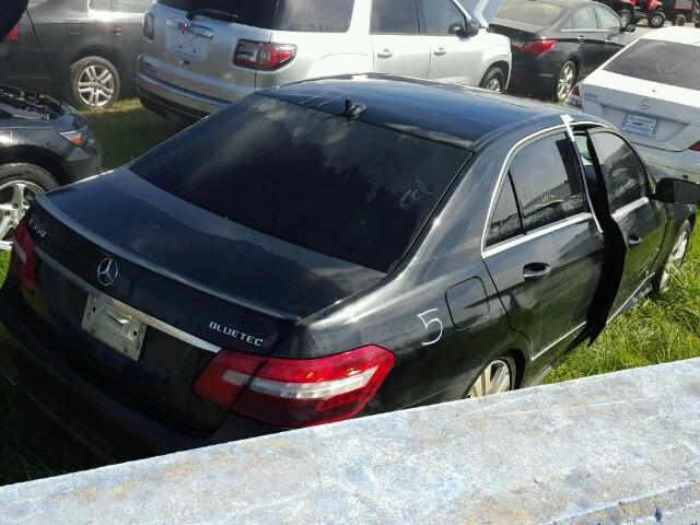 WDDHF2EB8DA706632 - 2013 MERCEDES-BENZ E BLACK photo 4