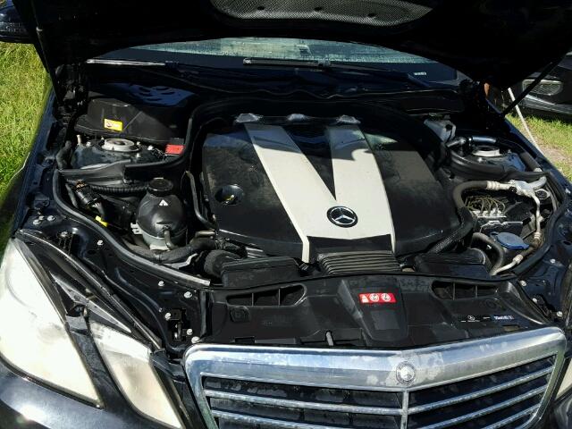 WDDHF2EB8DA706632 - 2013 MERCEDES-BENZ E BLACK photo 7