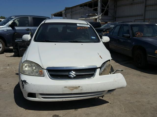 KL5JD56Z87K691214 - 2007 SUZUKI FORENZA BA WHITE photo 9