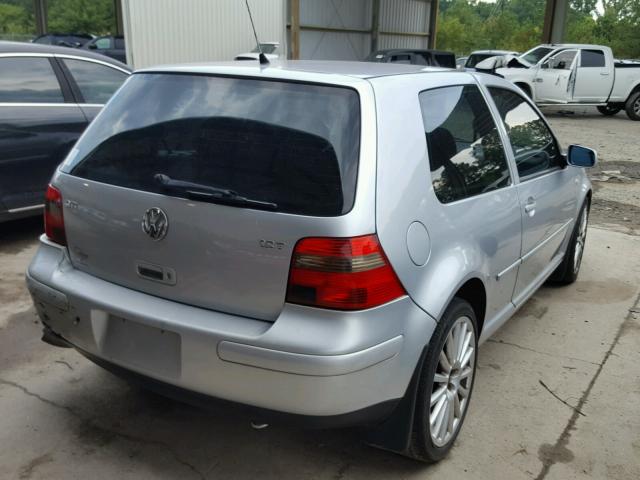 9BWDE61JX24023624 - 2002 VOLKSWAGEN GTI BASE SILVER photo 4