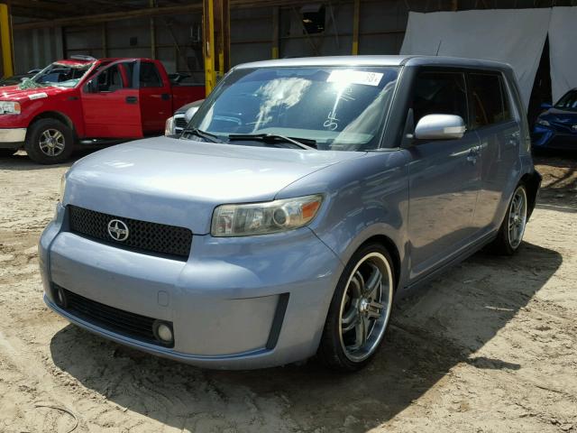 JTLKE50EX91068918 - 2009 TOYOTA SCION XB Grau Foto 2