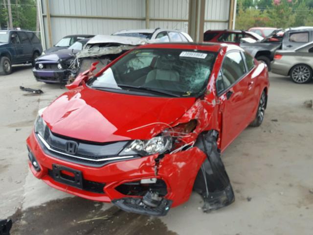 2HGFG3B02FH531632 - 2015 HONDA CIVIC EXL 红色 照片 2