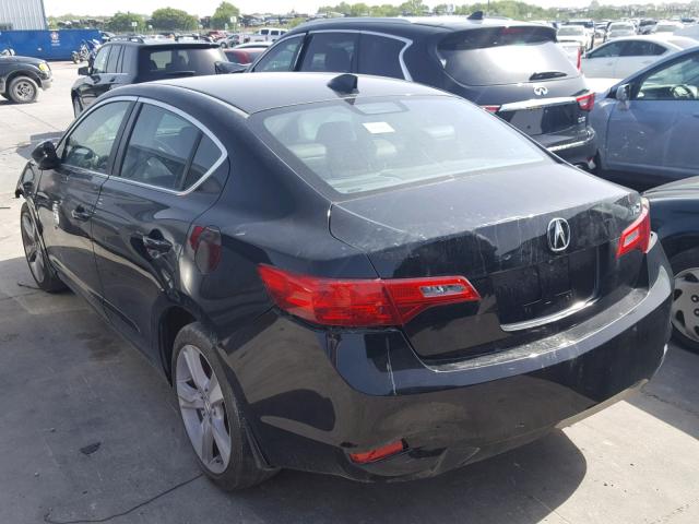 19VDE1F36EE010761 - 2014 ACURA ILX 20 BLACK photo 3