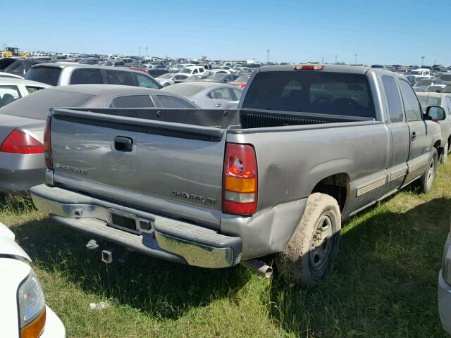 1GCEC19T81E298589 - 2001 CHEVROLET SILVERADO SILVER photo 4