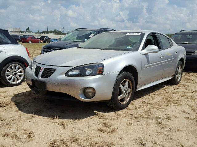 2G2WS522541176542 - 2004 PONTIAC GRAND PRIX SILVER photo 2