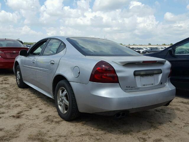 2G2WS522541176542 - 2004 PONTIAC GRAND PRIX SILVER photo 3