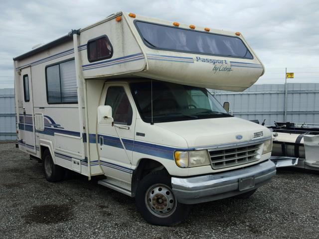 1FDKE30G4PHB74721 - 1994 FORD E350 TAN photo 1