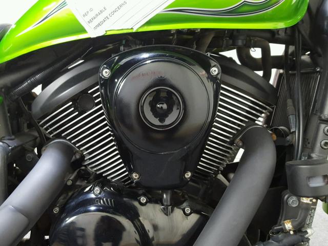 JKAVN2C12EA058727 - 2014 KAWASAKI VN900 C GREEN photo 12