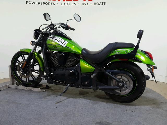 JKAVN2C12EA058727 - 2014 KAWASAKI VN900 C GREEN photo 6