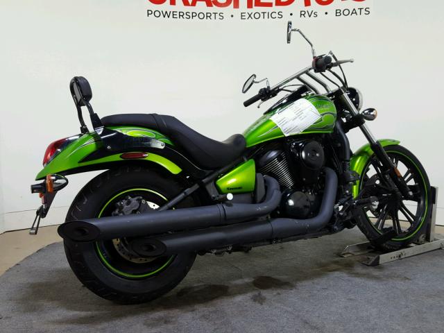 JKAVN2C12EA058727 - 2014 KAWASAKI VN900 C GREEN photo 8