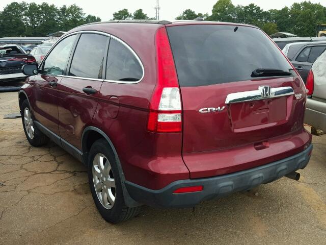 JHLRE385X7C025199 - 2007 HONDA CR-V RED photo 3