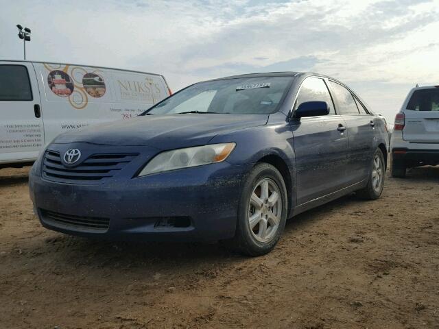 4T1BE46K39U281836 - 2009 TOYOTA CAMRY BASE BLUE photo 2