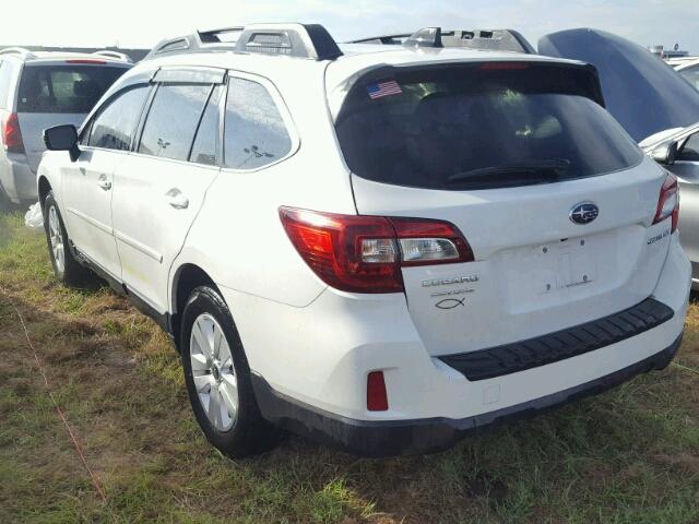 4S4BSBHCXG3268992 - 2016 SUBARU OUTBACK WHITE photo 3