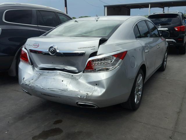 1G4GE5ED7BF203732 - 2011 BUICK LACROSSE C SILVER photo 4