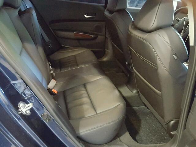 19UUB1F56HA008986 - 2017 ACURA TLX TECH BLUE photo 6