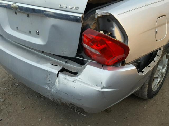 1G1ZT54815F328357 - 2005 CHEVROLET MALIBU LS Gümüş foto 9