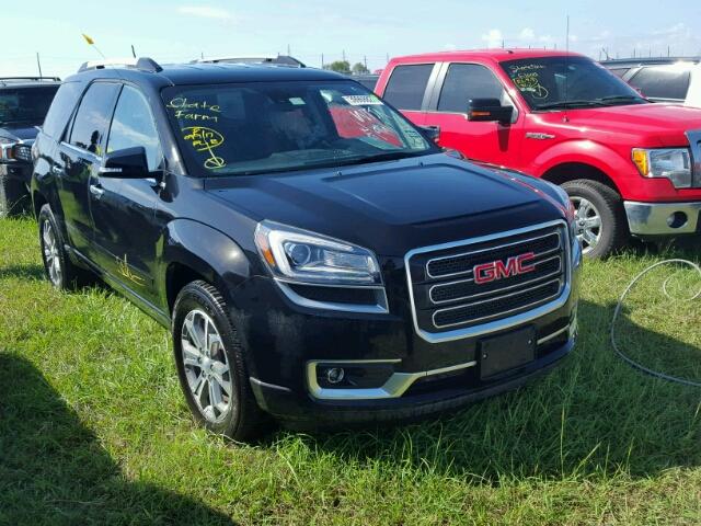 1GKKRSKD6GJ253021 - 2016 GMC ACADIA SLT BLACK photo 1