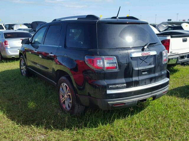 1GKKRSKD6GJ253021 - 2016 GMC ACADIA SLT BLACK photo 3