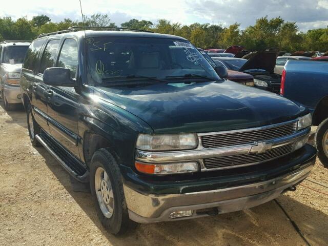 3GNEC16T11G156914 - 2001 CHEVROLET SUBURBAN C GREEN photo 1