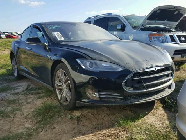 5YJSA1E12FF115531 - 2015 TESLA MODEL S BLACK photo 1