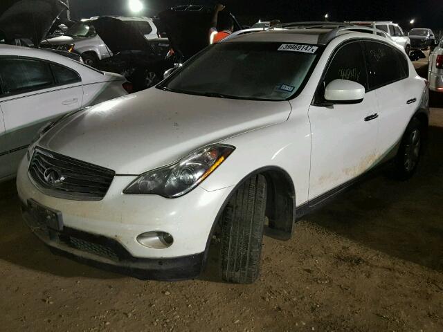 JNKAJ09E68M303562 - 2008 INFINITI EX35 WHITE photo 2