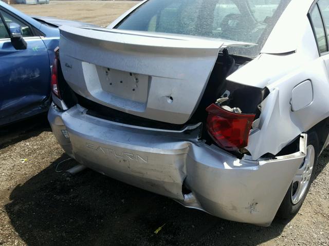 1G8AG52F83Z153508 - 2003 SATURN ION LEVEL RED photo 9