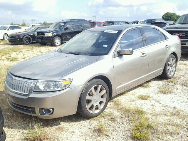 3LNHM26T69R606125 - 2009 LINCOLN MKZ SILVER photo 2