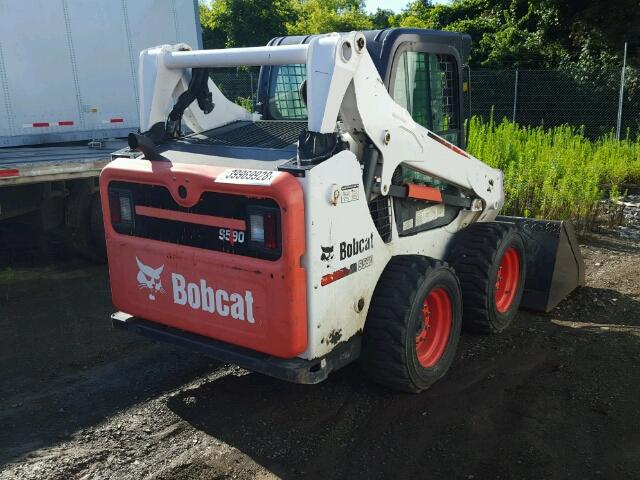 AR9R11930 - 2014 BOBCAT SKID LOADE WHITE photo 4