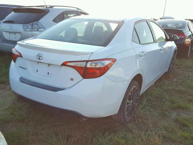 2T1BURHEXEC093169 - 2014 TOYOTA COROLLA WHITE photo 4