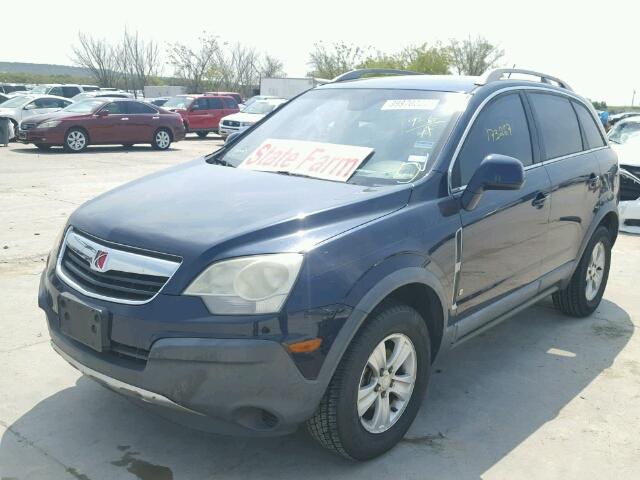 3GSCL33P18S515693 - 2008 SATURN VUE XE BLUE photo 2