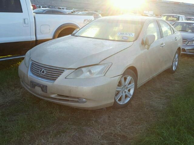 JTHBJ46G572073217 - 2007 LEXUS ES 350 TAN photo 2