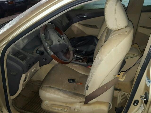 JTHBJ46G572073217 - 2007 LEXUS ES 350 TAN photo 5