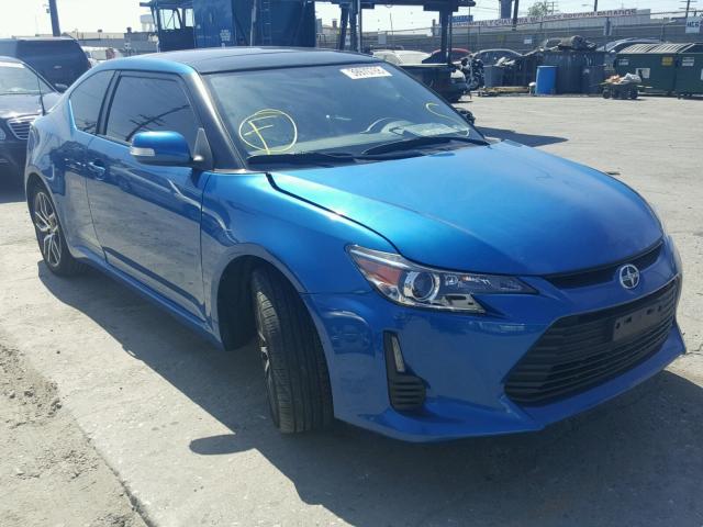 JTKJF5C75FJ010821 - 2015 TOYOTA SCION TC 蓝色 照片 1